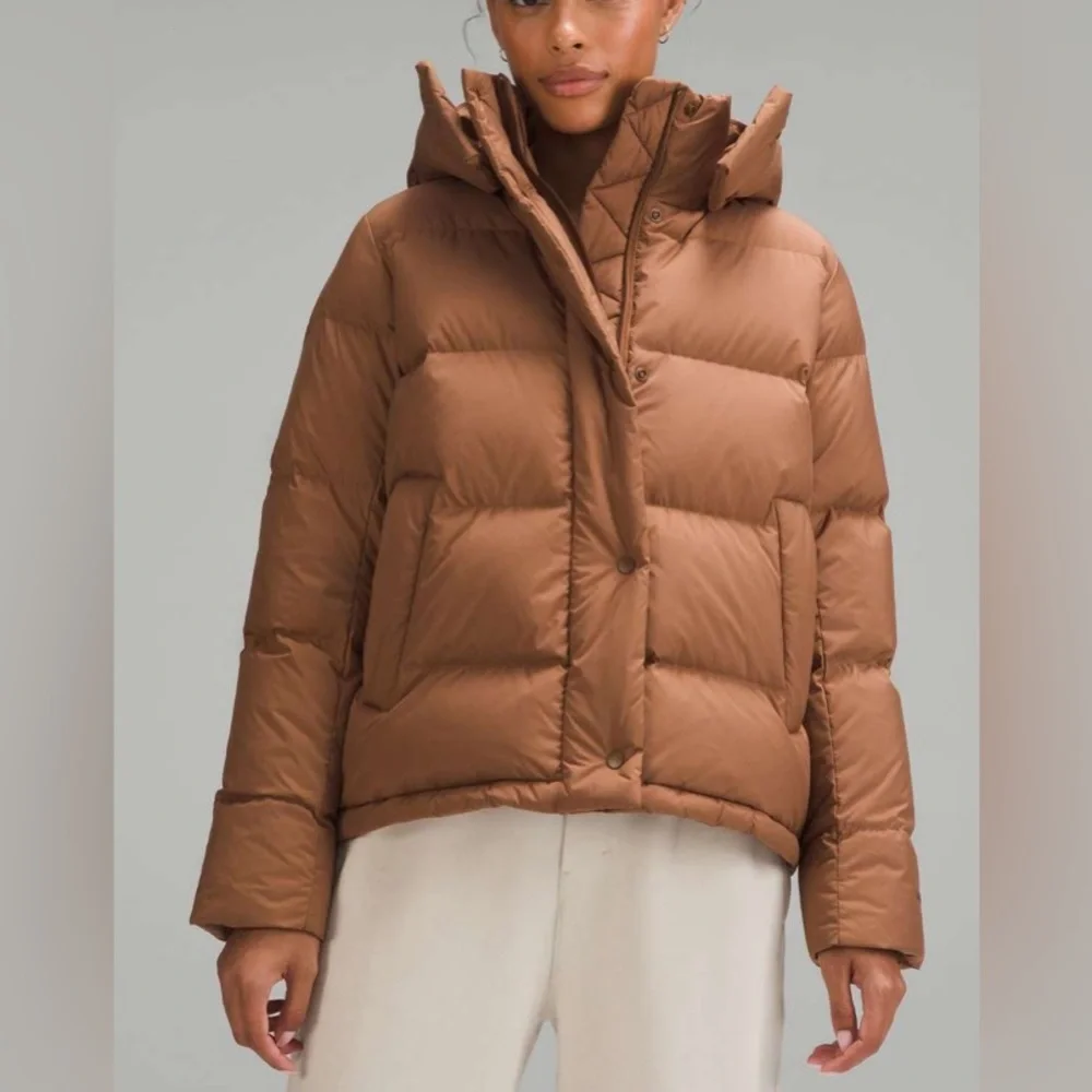 NWOT Lululemon Wunder Puff Jacket Roasted Brown